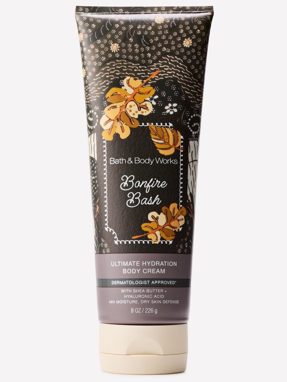 Bath & Body Works Bonfire Bash Ultimate Hydration Body Cream 8oz NEW